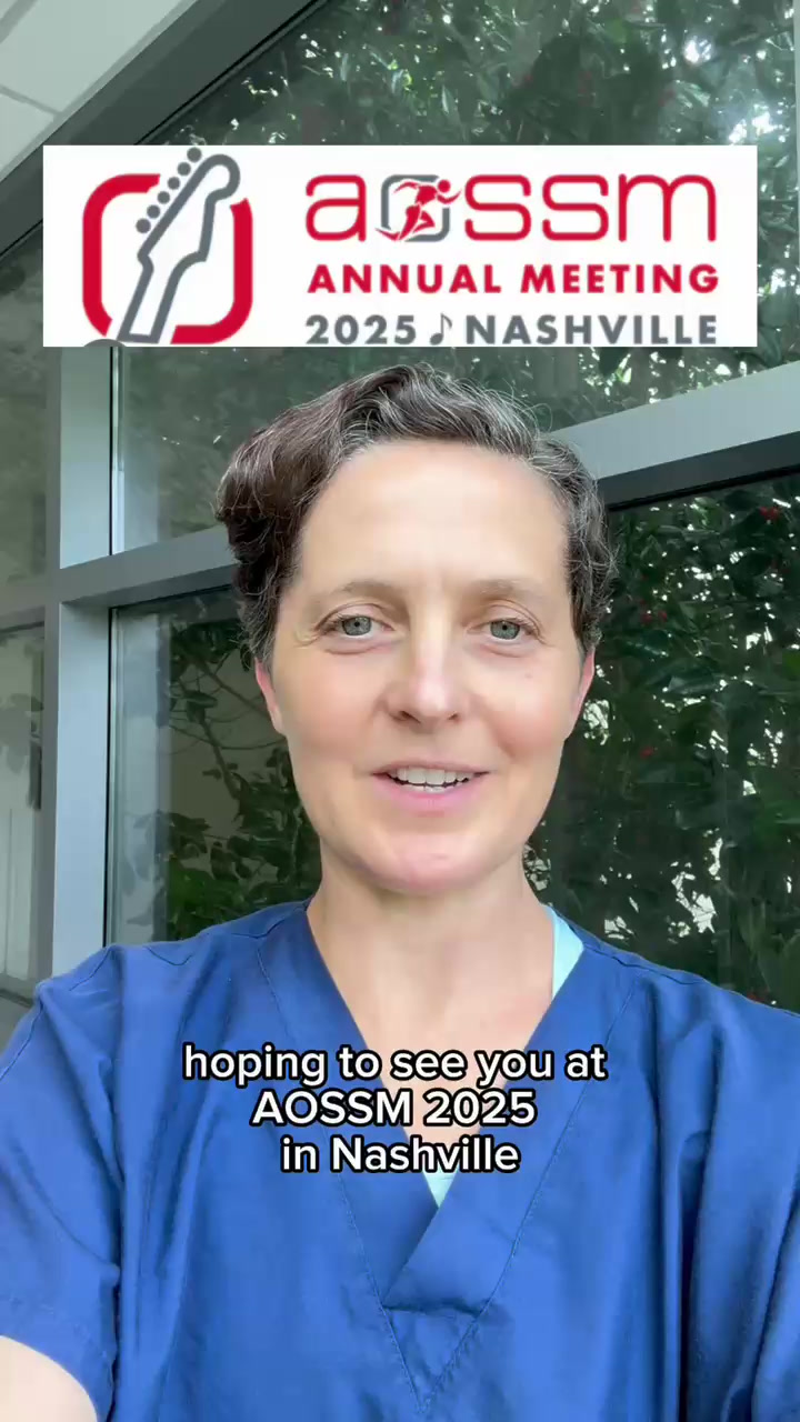 Come join Forum members at AOSSM in Nashville for a special session Thursday afternoon!